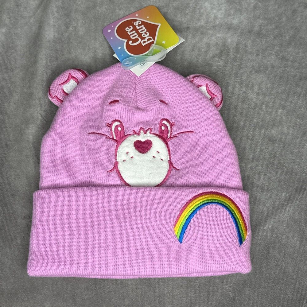 Care Bears "Cheer Bear"‎ Womens Beanie Hat
